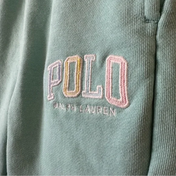Ralph Lauren Logo French Terry Matching Sweatshirt and Sweatpants 24 Months - Picture 7 of 10